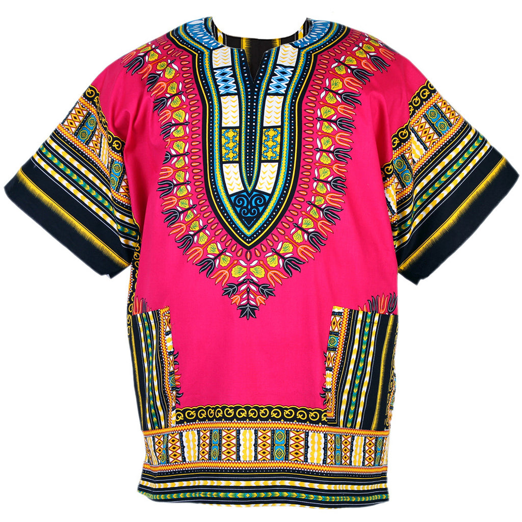 Pink and green dashiki best sale