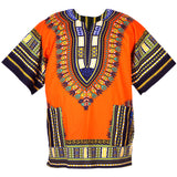 Orange African Dashiki Shirt Online Shop