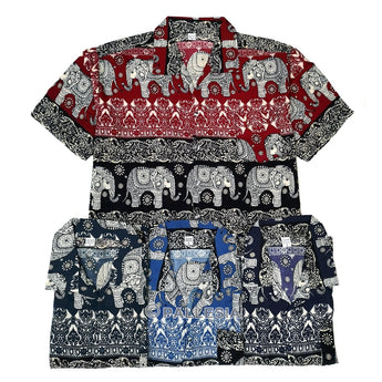 Elephant Shirt 7Size S-4XL Hawaiian Shirt hw701