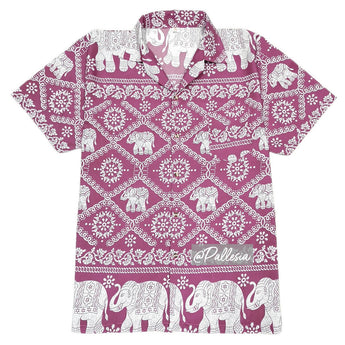 Pink Elephant Shirt 7Size S-4XL Hawaiian Shirt hw801