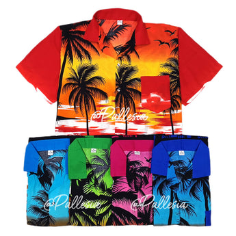 Sea Beach Hawaiian Shirt 5Colors 4Sizes M-XXL HW296