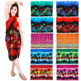 Sea Pattern Sarong, Shawl, Swimwear cover, Beach cloth, Sarong sw001