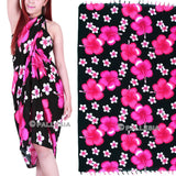 Floral Sarong, Shawl, Swimwear cover, Beach cloth, Sarong sw002