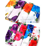 Floral Sarong, Shawl, Swimwear cover, Beach cloth, Sarong sw002