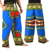 Blue African Dashiki Pants