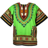 Lime African Dashiki Shirt Sales Store