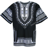 Black and White African Dashiki Shirt